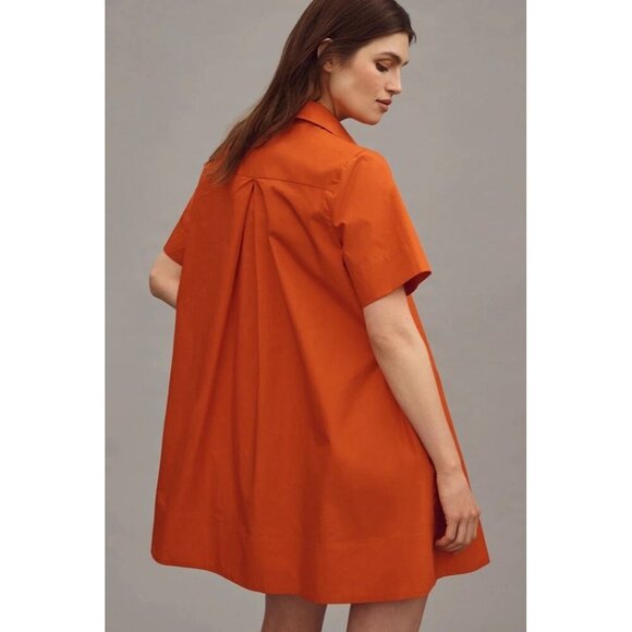 NWT Size M - The Pollie Short-Sleeve Swing Tunic Mini Dress Red (NWT US$148) - Picture 5 of 16